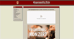 Desktop Screenshot of gossersweiler-stein.de